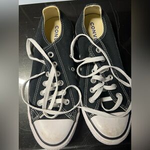 Converse Black and White High-Top Sneakers